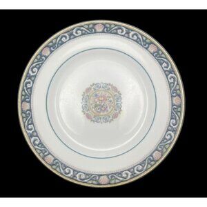 Wedgwood Runnymede Blue Bone China Bread & Butter Plates Set Of 6